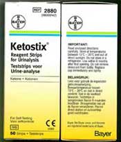 bayer ketostix reagent strips teststreilen