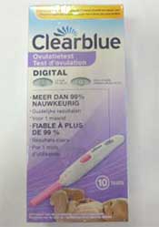 clearblue test ovulation