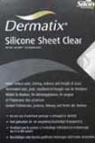dermatix silicone sheet clear